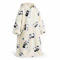 Lunvang™ Oversized ultramyk teppegenser i sherpa, tåler maskinvask