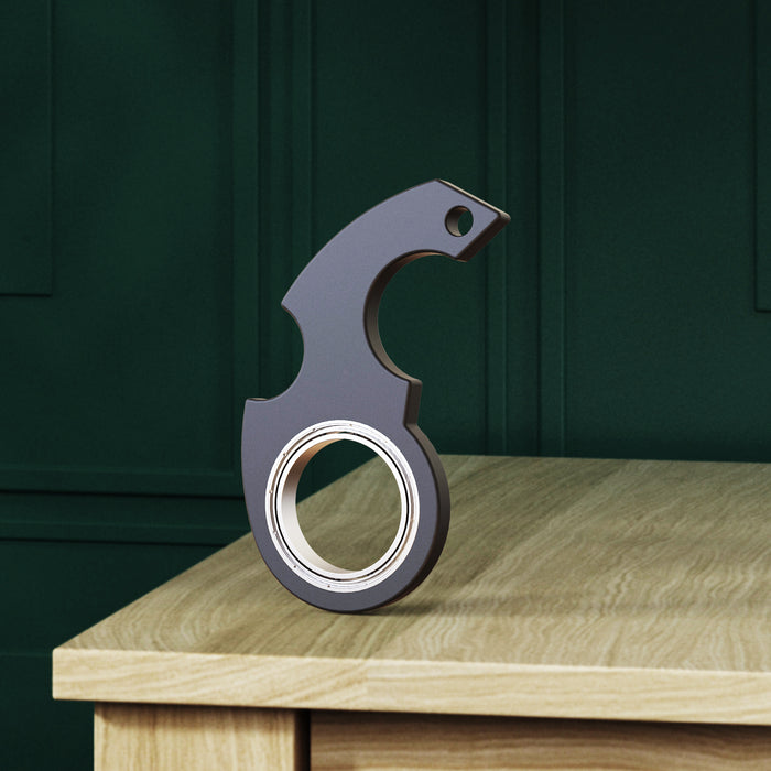 Lunvang Fidget spinner-nøkkelring med flaskeåpner
