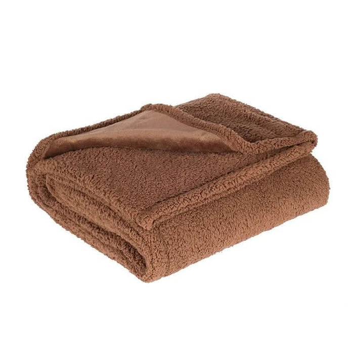 Lunvang™ Vanntett kosepledd for par med myk plysjoverside