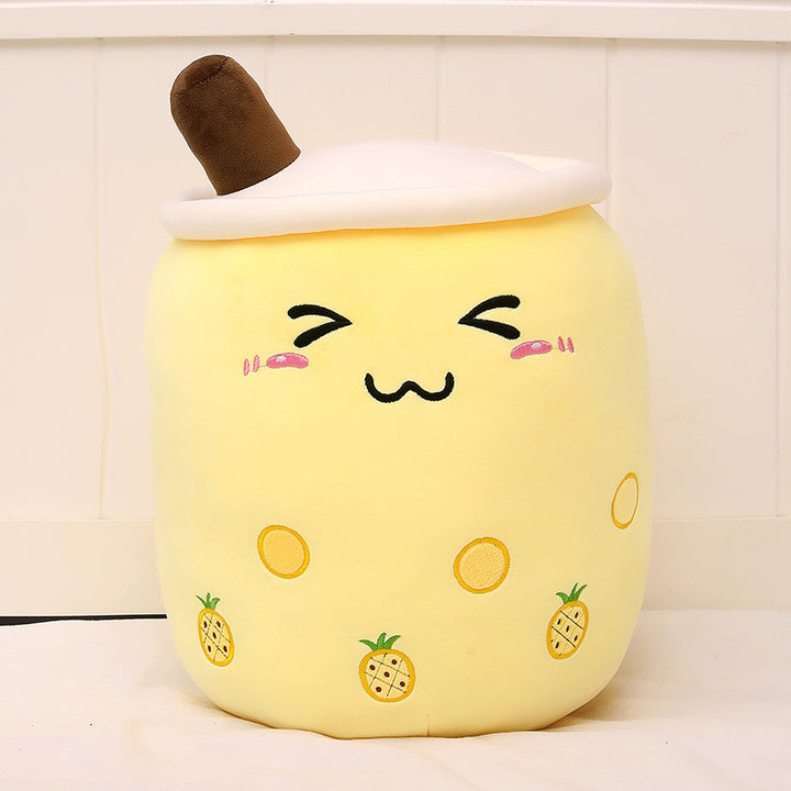 Kosedyr formet som bubble tea