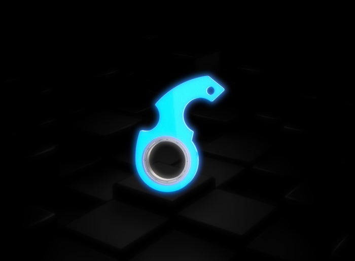 Lunvang Fidget spinner-nøkkelring med flaskeåpner