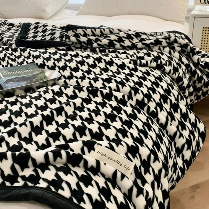 Lunvang™ Mykt flanellpledd som varmer med en gang, i to modeller