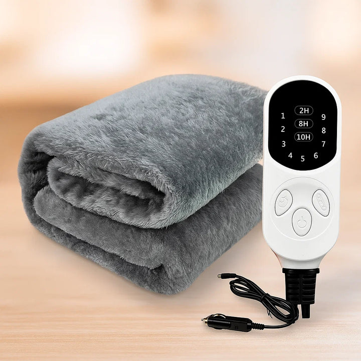 Elektrisk varmepledd til bil 12V med 9 nivåer og timer – Lunvang™