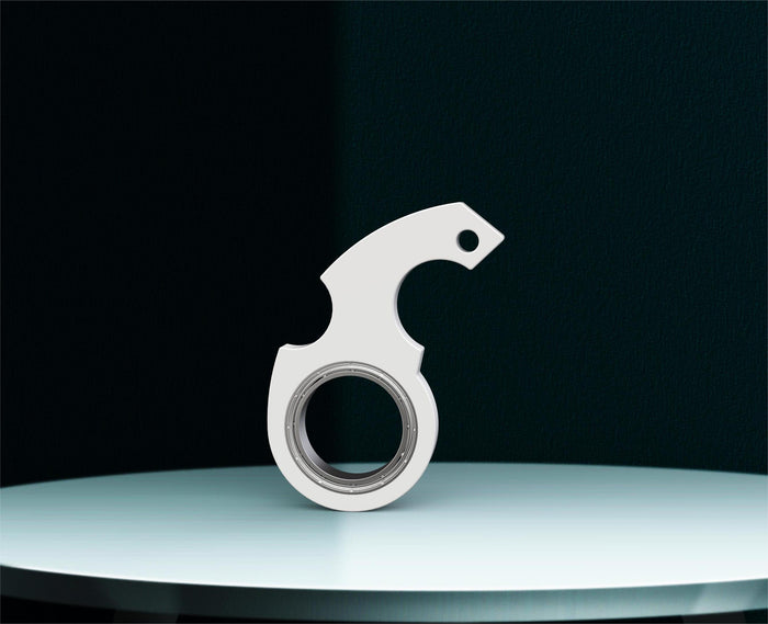 Lunvang Fidget spinner-nøkkelring med flaskeåpner
