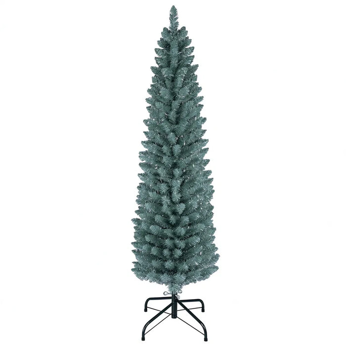 Lunvang Lite frostet juletre 152 cm med sølvnåler