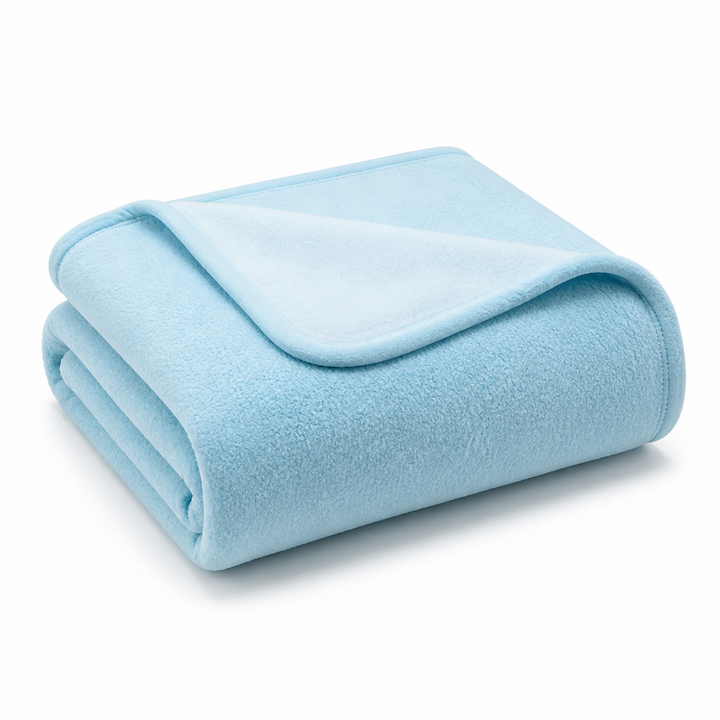 Vanntett plysjpledd i mikrofiber for seng og sofa