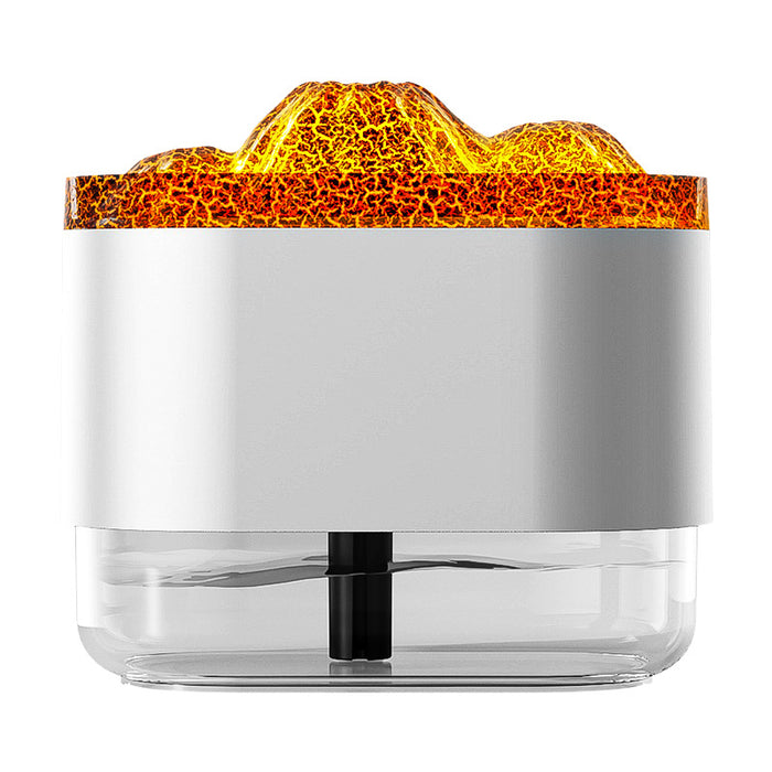 Lunvang Vulkan luftfukter med fargelys – 300 ml og USB-drift