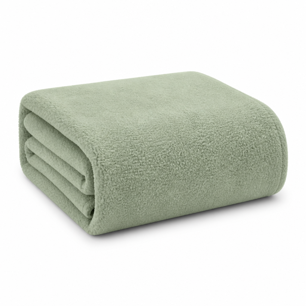 Vanntett plysjpledd i mikrofiber for seng og sofa