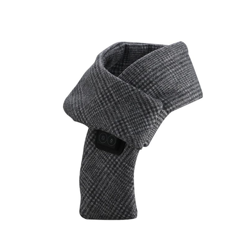 Lunvang™ USB-oppvarmet skjerf i fløyel med 3 varmenivåer opptil 52°C