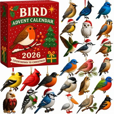 Lunvang Julekalender med 24 akrylfigurer å henge