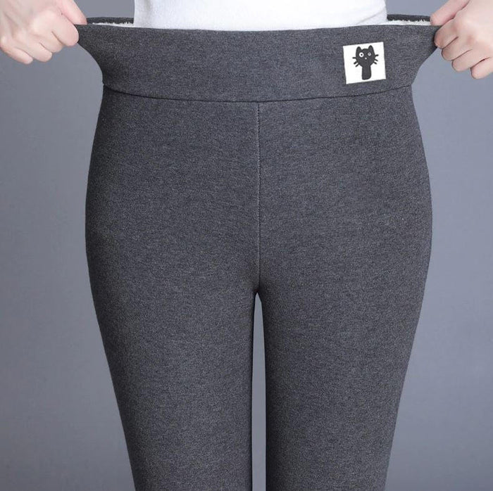 Lunvang™ Tykke fleecefôrede termoleggings til dame