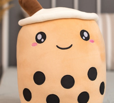 Kosedyr formet som bubble tea