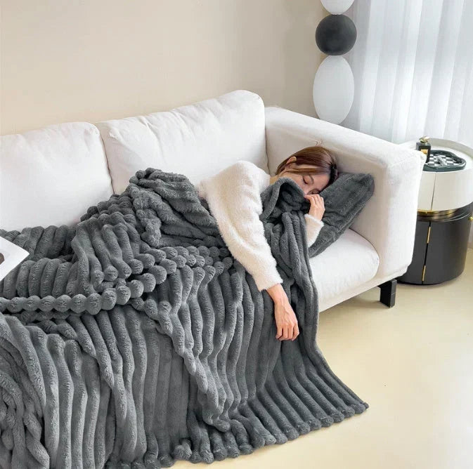 Lunvang™ Myk fleecepledd – lett, luftig og vaskbar på 30 grader