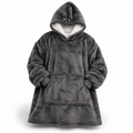 Lunvang™ Ultramyk oversized sherpa-hettepledd med stor lomme