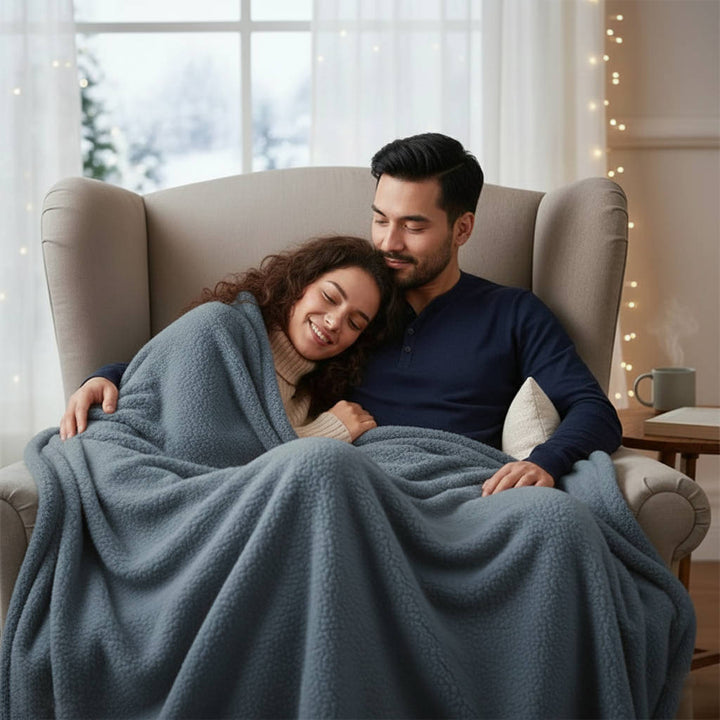 Vanntett beskyttelsespledd for seng og sofa med myk overside