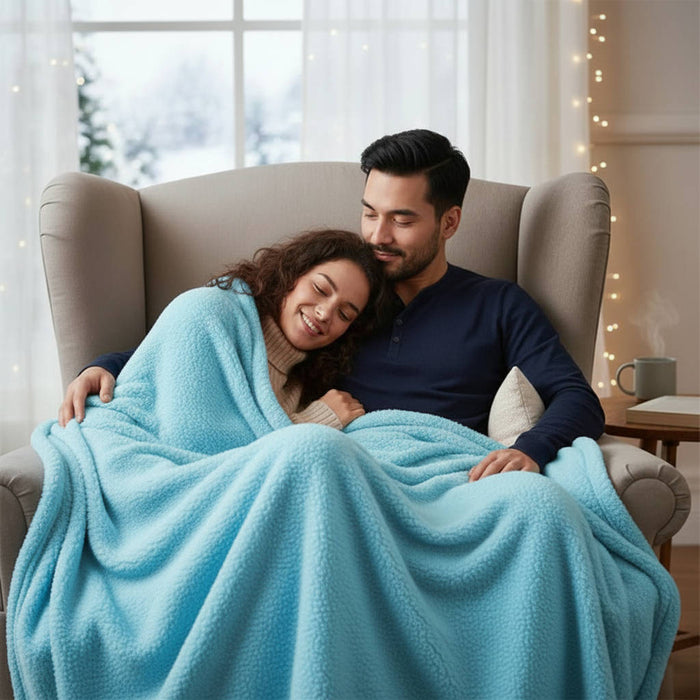 Lunvang™ Vanntett beskyttelsespledd for seng og sofa med myk overside