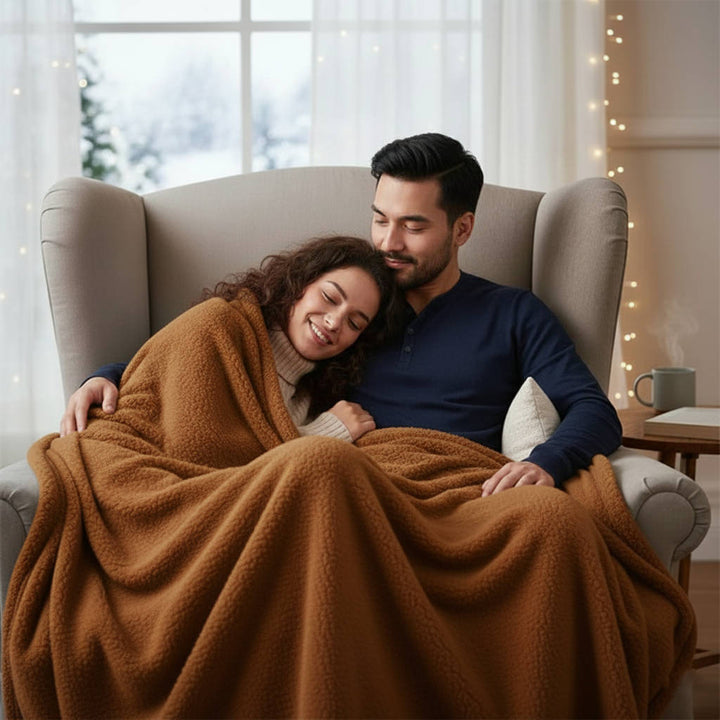 Vanntett beskyttelsespledd for seng og sofa med myk overside