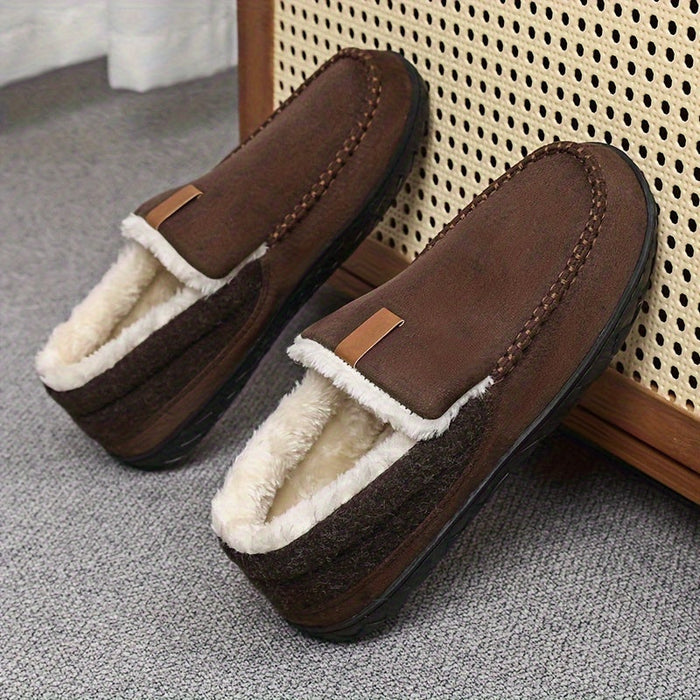 Lunvang™ Herretøfler i saueull, loafermodell som tåler maskinvask