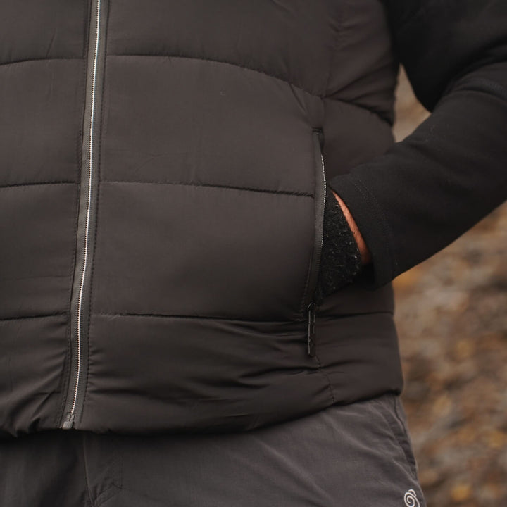 Lunvang™ Varmevest herre med varmesoner foran, bak og i nakken