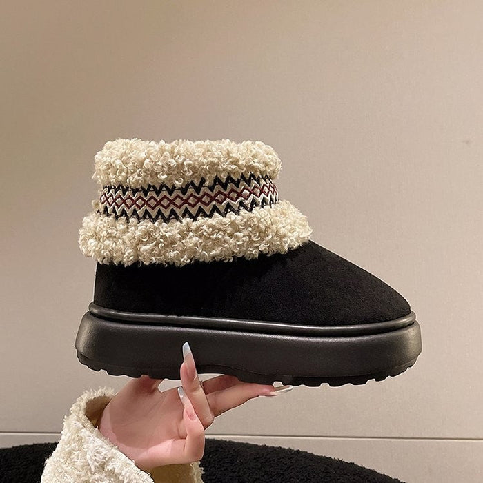 Lunvang™ Tøfler dame med plysjfôr og trendy detaljer