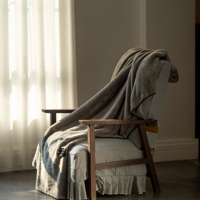 Lunvang™ Supermykt plysjpledd til sofaen og sengen