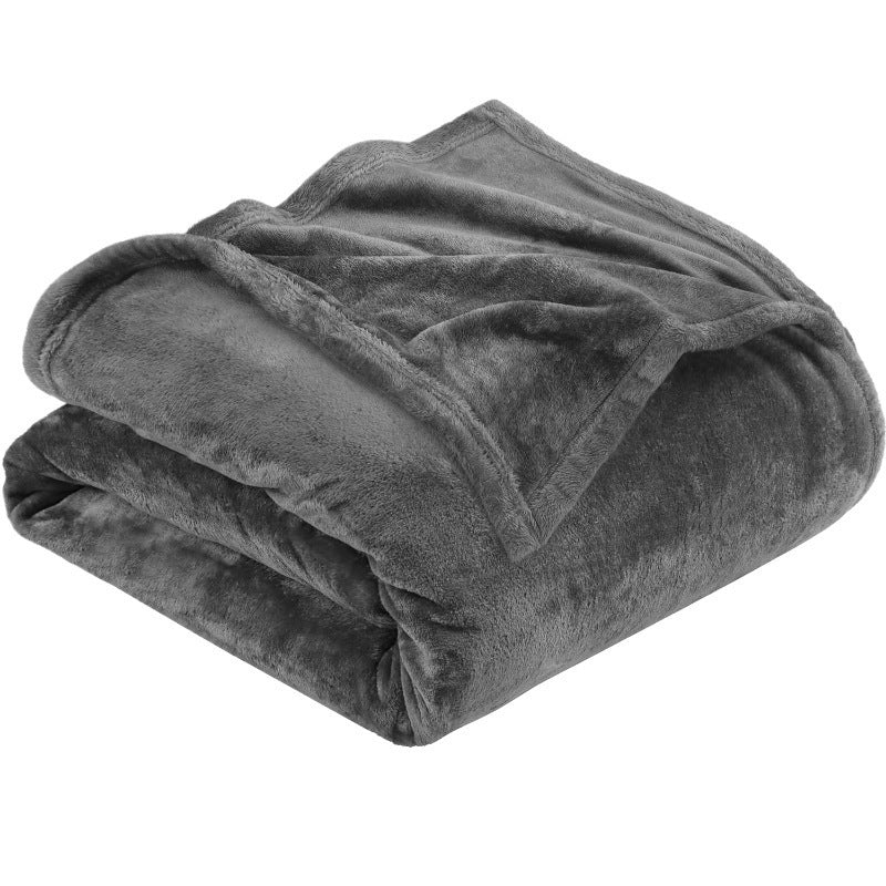 Supermykt pledd i mikrofiber, lett og fyldig