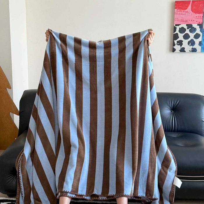 Lunvang™ Myk pledd med dyremønster til sofa og seng