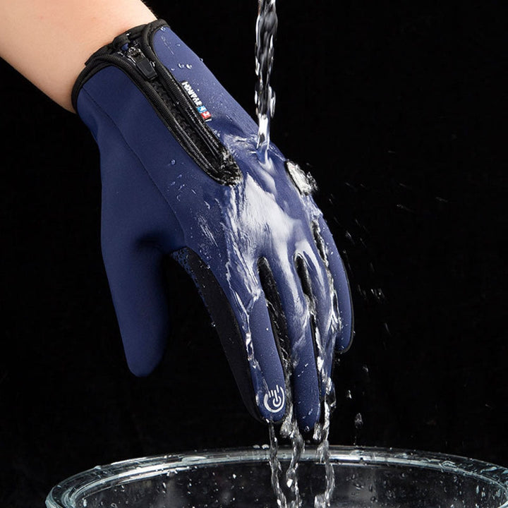 Vanntette vinterhansker med touchfingre og varmt fôr