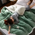 Lunvang™ Luftig fleeceteppe, supermykt og varmt til sofaen og sengen