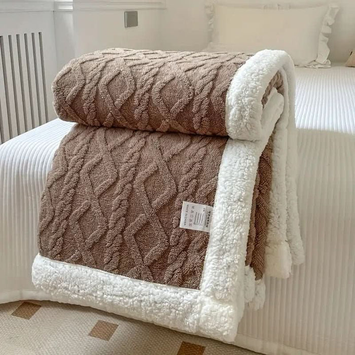 Lunvang™ Vendbart sherpapledd i fleece – supermykt og lunt