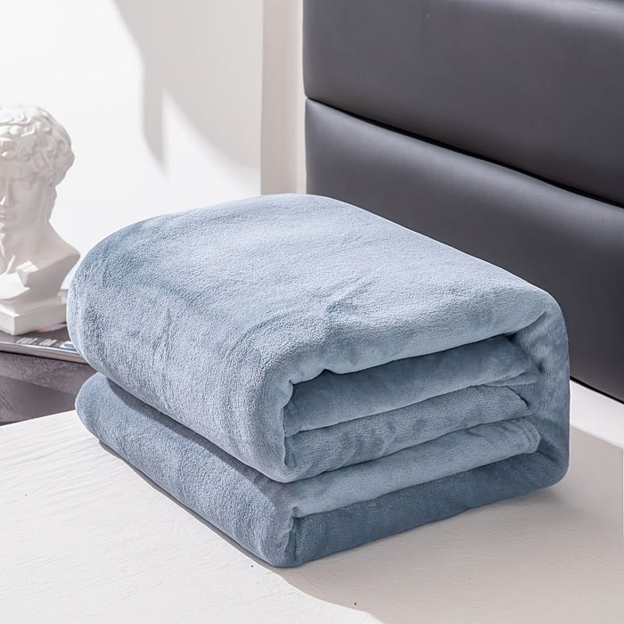 Lunvang™ Mykt flanellpledd i polyester som varmer hele året