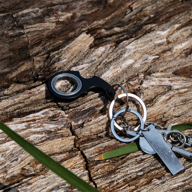 Fidget spinner som nøkkelring
