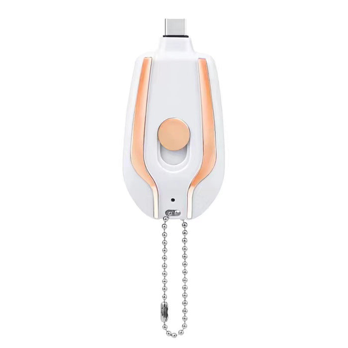 Lunvang Mini nøkkelring-powerbank uten kabel