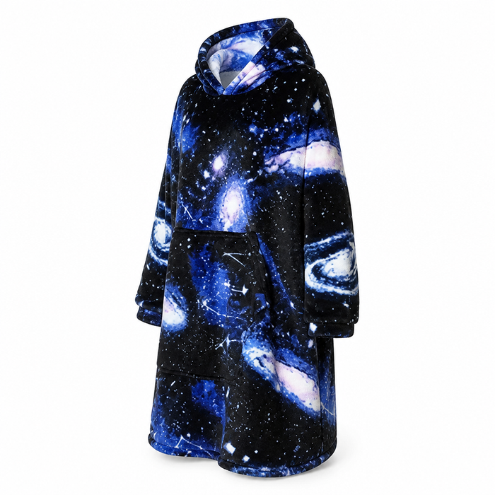 Lunvang™ Oversized teppegenser i plysjfleece, én størrelse passer alle