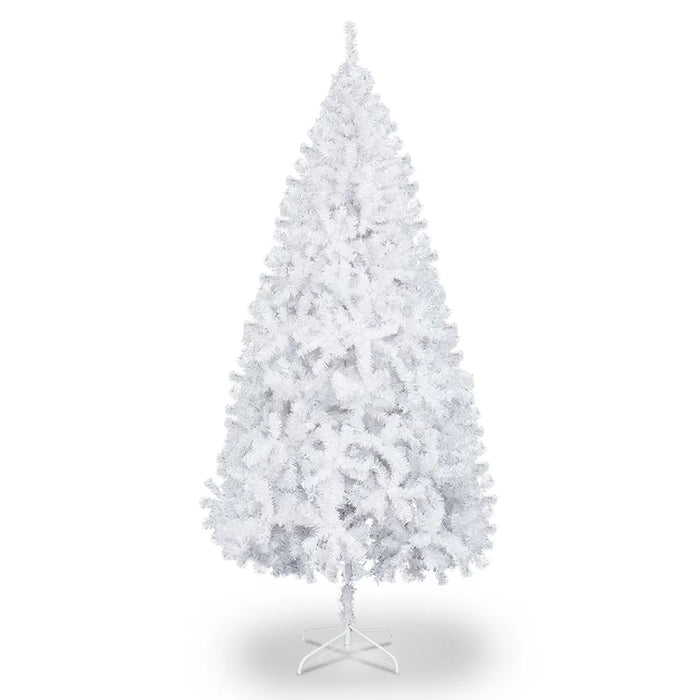Lunvang Hvitt kunstig juletre 152 cm med hengslede grener