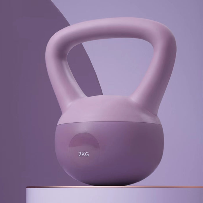 Lunvang Kettlebell med myk overflate til hjemmetrening