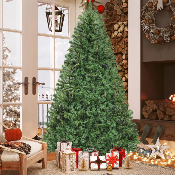 Lunvang Fyldig kunstig gran uten lys, 229 cm og 1346 tupper