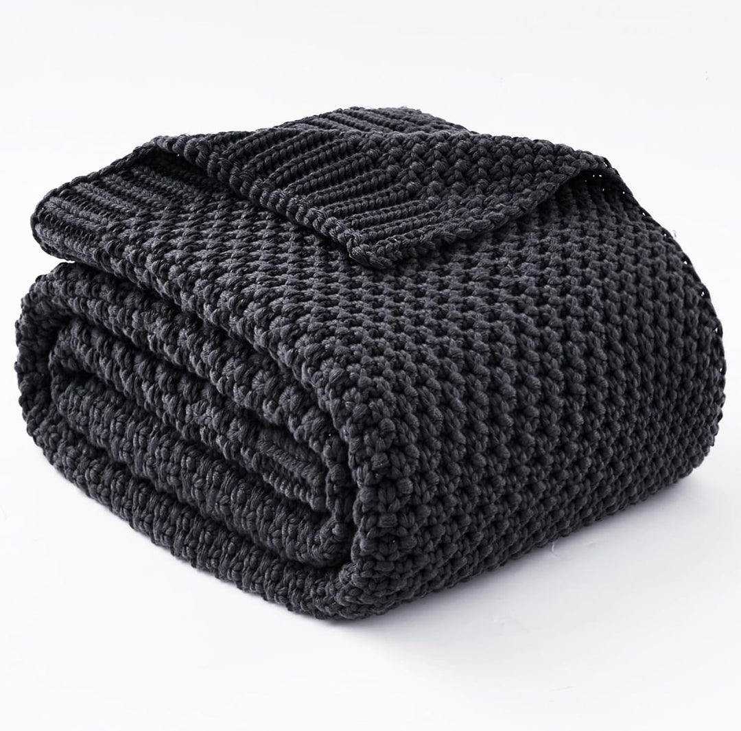 Strikket vektdyne i pustende og kjølende mikrofiber