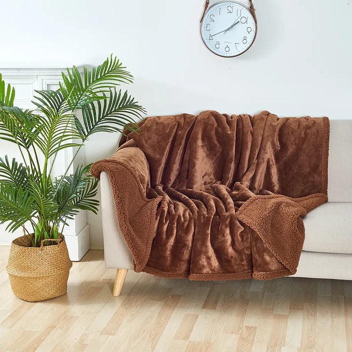 Lunvang™ Vendbart vanntett og varmt pledd for sofa og seng