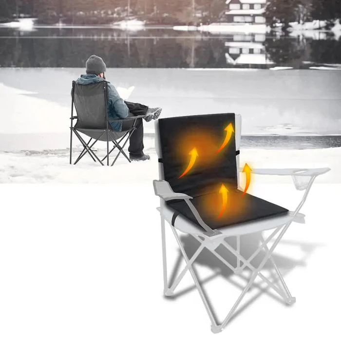 Lunvang™ Sammenleggbar varmepute for sete med USB og tre nivåer