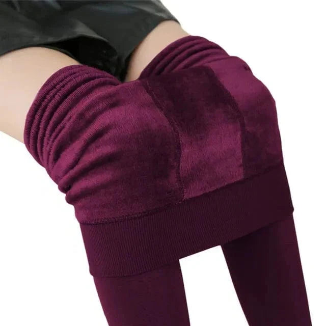 Lunvang™ Fôrede leggings med høyt liv for kalde dager