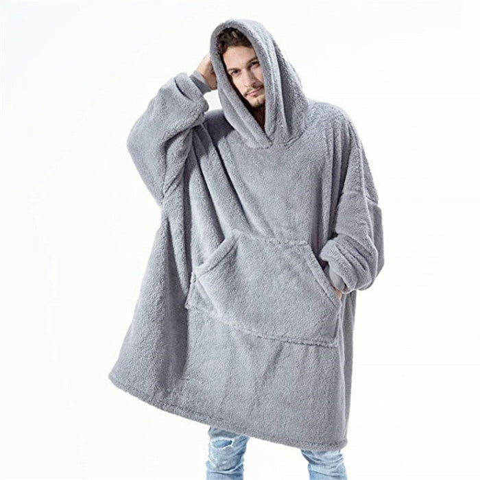 Lunvang™ Oversized teppegenser i dobbeltsidig plysjfleece