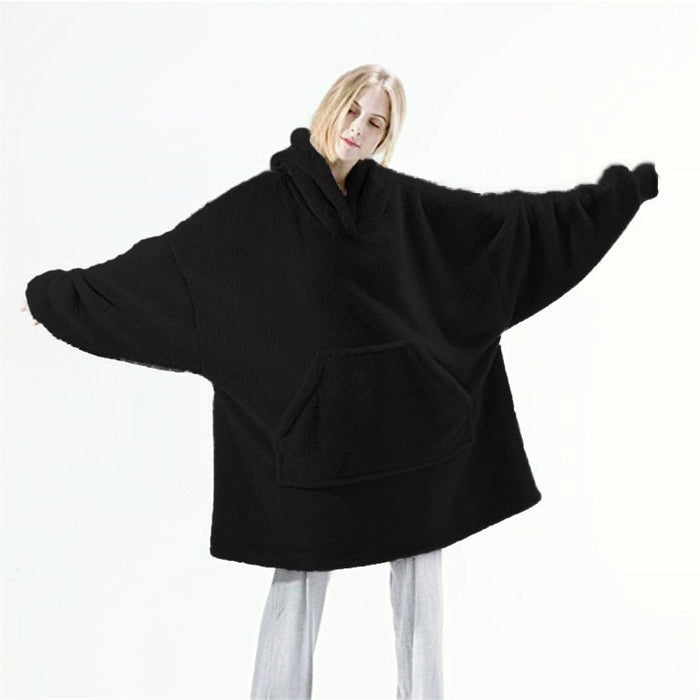 Lunvang™ Oversized teppegenser i dobbeltsidig plysjfleece