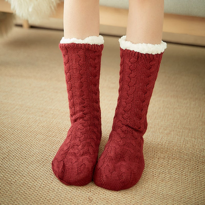 Oversized teppegenser i dobbeltsidig plysjfleece